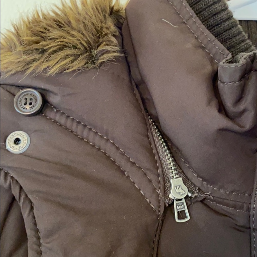 Abercrombie & Fitch Women’s winter coat MEDIUM EXC - Picture 14 of 16